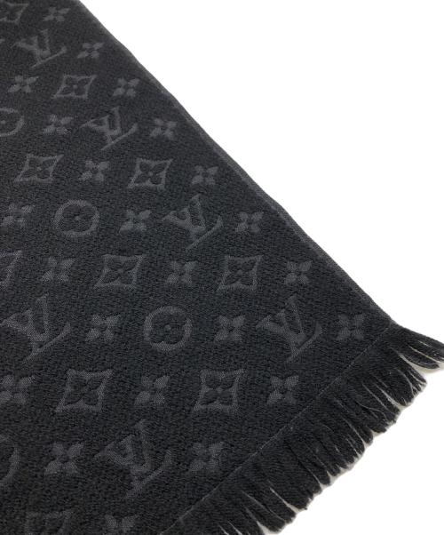 LOUIS VUITTON（ルイ ヴィトン）LOUIS VUITTON (ルイ ヴィトン) マフラー･モノグラム クラシック ブラックの古着・服飾アイテム