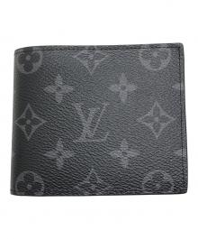 LOUIS VUITTON（ルイ ヴィトン）の古着「モノグラム　ポルトフォイユ・マルコ NM」｜ブラック