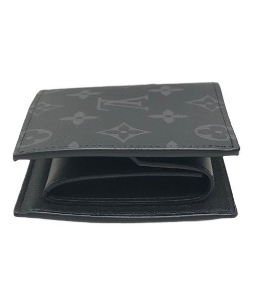 LOUIS VUITTON（ルイ ヴィトン）LOUIS VUITTON (ルイ ヴィトン) モノグラム　ポルトフォイユ・マルコ NM ブラックの古着・服飾アイテム