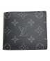LOUIS VUITTON（ルイ ヴィトン）の古着「モノグラム　ポルトフォイユ・マルコ NM」｜ブラック
