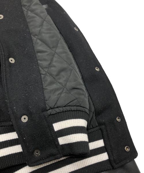 X-LARGE（エクストララージ）X-LARGE (エクストララージ) 袖切替スタジャン ブラック サイズ:36の古着・服飾アイテム