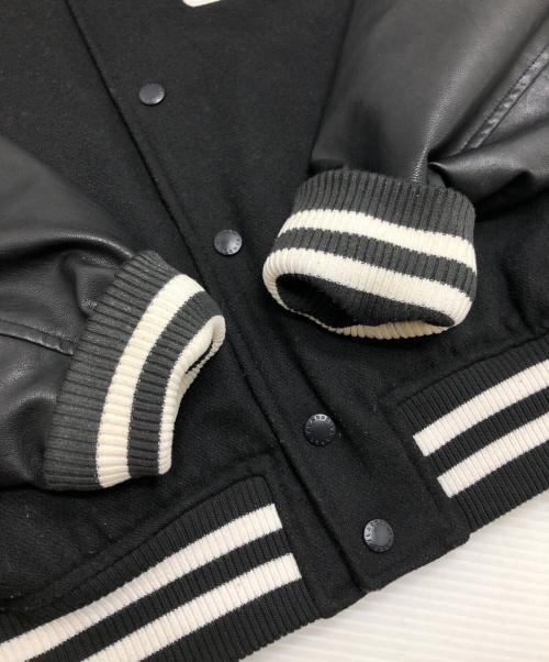 X-LARGE（エクストララージ）X-LARGE (エクストララージ) 袖切替スタジャン ブラック サイズ:36の古着・服飾アイテム