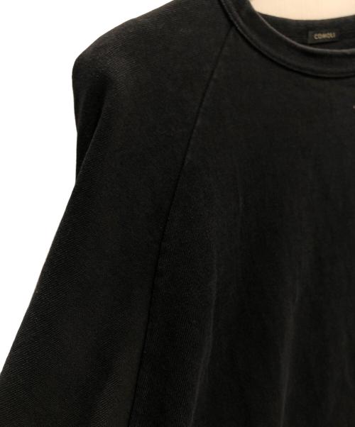 COMOLI（コモリ）COMOLI (コモリ) コットンジャージ ベースボールTシャツ ブラック サイズ:4の古着・服飾アイテム