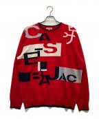 CASTELBAJACカステルバジャック）の古着「カシミヤニット」｜レッド
