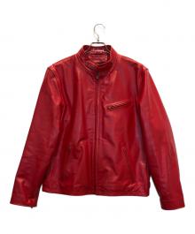 Liugoo Leathers（リューグーレザーズ）の古着「レザージャケット」｜レッド