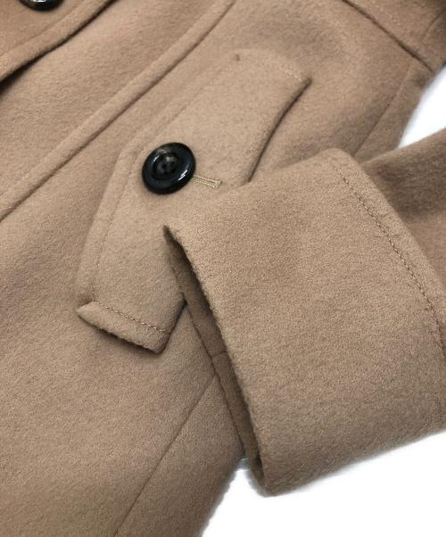 BLUE LABEL CRESTBRIDGE（ブルーレーベルクレストブリッジ）BLUE LABEL CRESTBRIDGE (ブルーレーベルクレストブリッジ) 裏地チェックコート ベージュ サイズ:38の古着・服飾アイテム