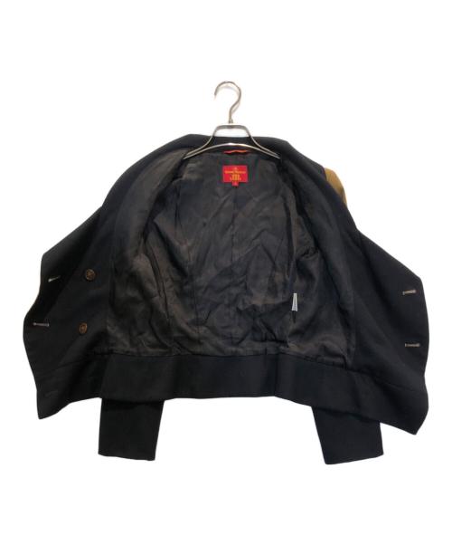 Vivienne Westwood RED LABEL（ヴィヴィアンウエストウッドレッドレーベル）Vivienne Westwood RED LABEL (ヴィヴィアンウエストウッドレッドレーベル) 変形テーラードジャケット ブラウン サイズ:3の古着・服飾アイテム