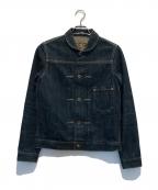 Gerugaゲルガ）の古着「14オンスラウンドカラーデニムジャケット」｜インディゴ