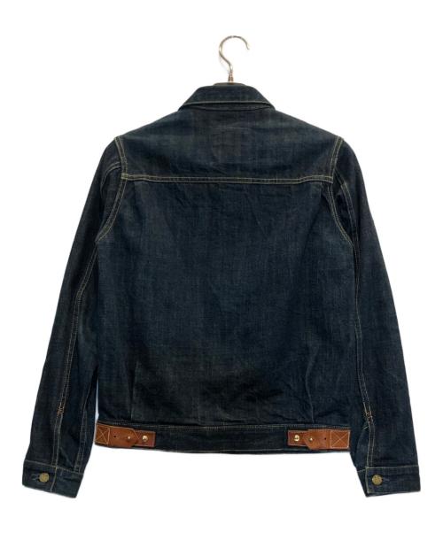 Geruga（ゲルガ）Geruga (ゲルガ) 14オンスラウンドカラーデニムジャケット インディゴ サイズ:2の古着・服飾アイテム