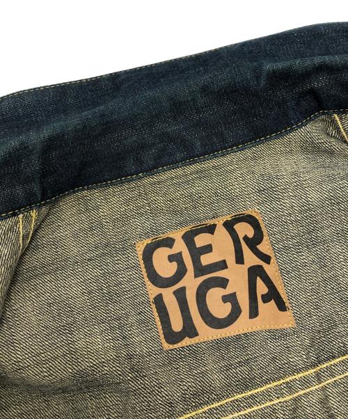 Geruga（ゲルガ）Geruga (ゲルガ) 14オンスラウンドカラーデニムジャケット インディゴ サイズ:2の古着・服飾アイテム