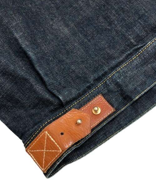 Geruga（ゲルガ）Geruga (ゲルガ) 14オンスラウンドカラーデニムジャケット インディゴ サイズ:2の古着・服飾アイテム