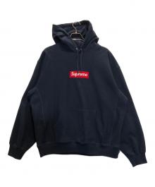 SUPREME（シュプリーム）の古着「BOX LOGO HOODED SWEATSHIRT」｜ネイビー