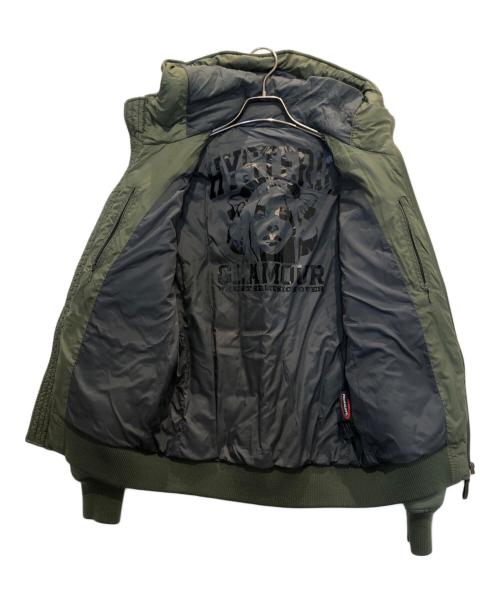 Hysteric Glamour（ヒステリックグラマー）Hysteric Glamour (ヒステリックグラマー) 中綿ジャケット グリーン サイズ:Mの古着・服飾アイテム