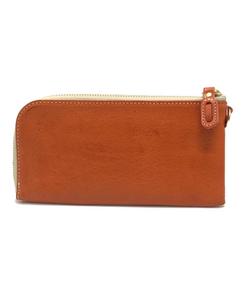 HUKURO（フクロウ）HUKURO (フクロウ) Ｌ字ファスナー長財布 ブラウン サイズ:表記なしの古着・服飾アイテム