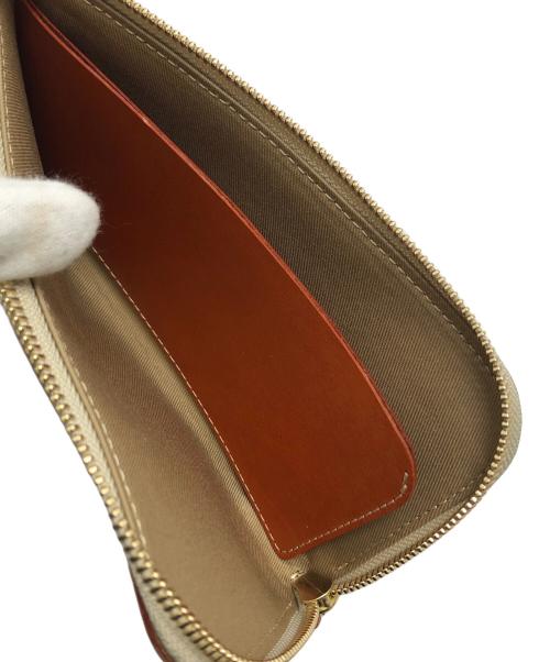 HUKURO（フクロウ）HUKURO (フクロウ) Ｌ字ファスナー長財布 ブラウン サイズ:表記なしの古着・服飾アイテム