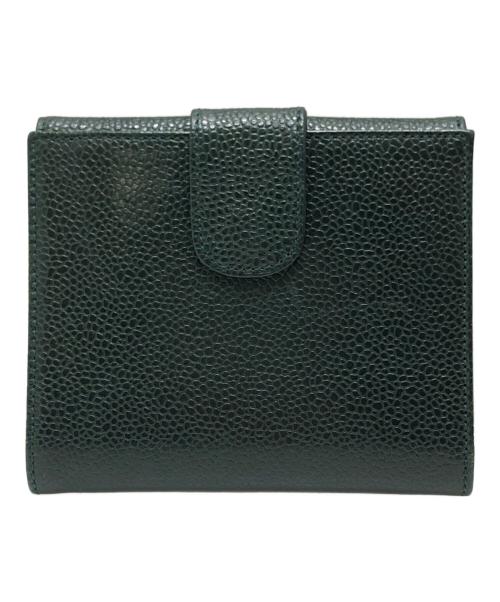 CHANEL（シャネル）CHANEL (シャネル) ココマークウォレット モスグリーン サイズ:表記なしの古着・服飾アイテム