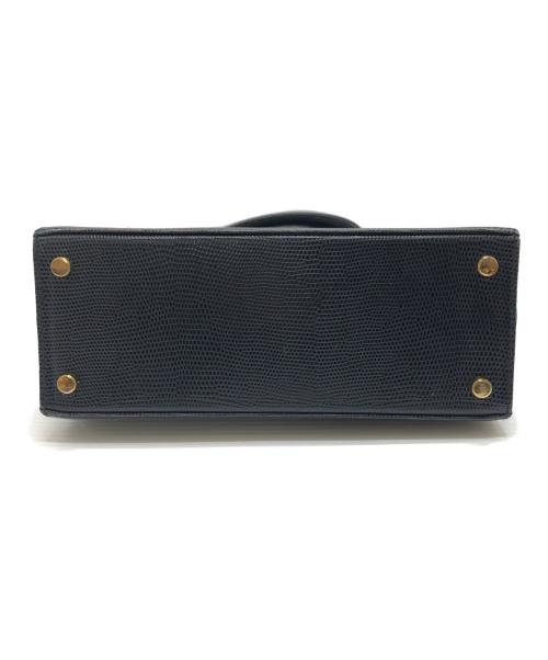 Salvatore Ferragamo（サルヴァトーレ フェラガモ）Salvatore Ferragamo (サルヴァトーレ フェラガモ) ヴァラハンドバッグ ネイビー サイズ:表記なしの古着・服飾アイテム