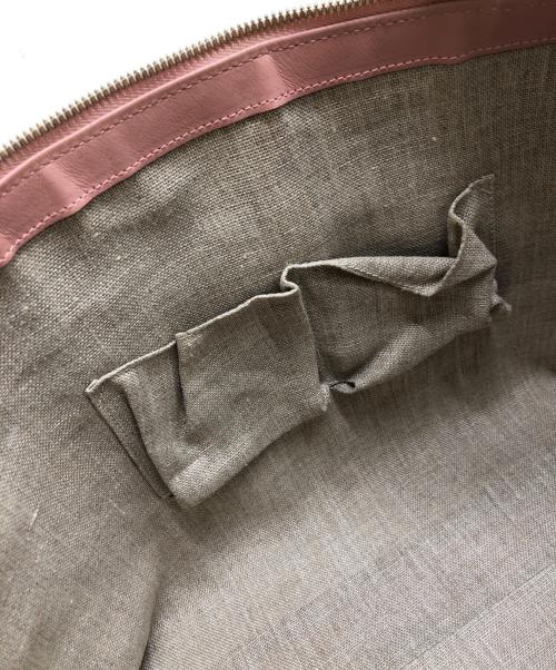 GUCCI（グッチ）GUCCI (グッチ) マイクログッチシマ2WAYバッグ ピンクの古着・服飾アイテム