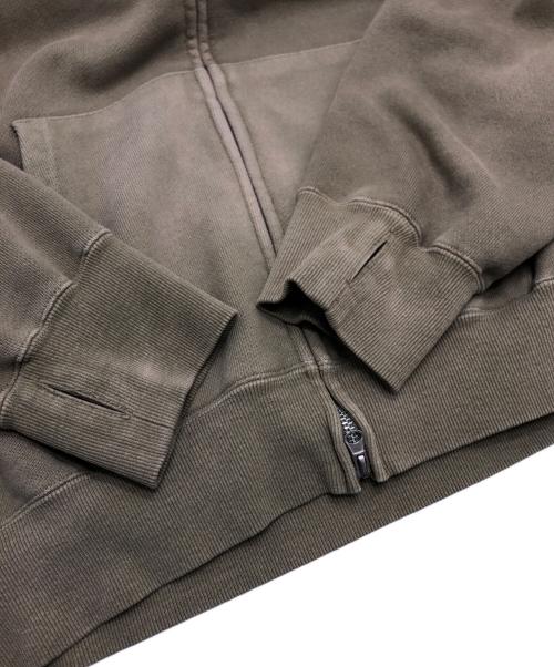 soerte（ソエルテ）soerte (ソエルテ) ダブルジップパーカー ベージュ サイズ:3の古着・服飾アイテム