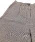 中古・古着 GUCCI (グッチ) 千鳥格子柄リネンハーフパンツ ベージュ サイズ:40：6000円
