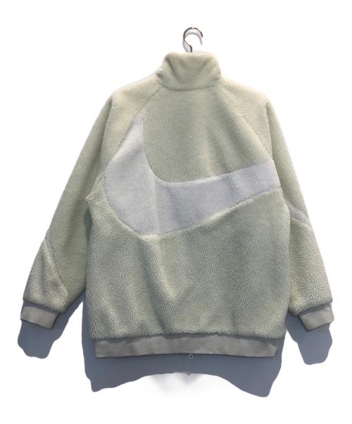 NIKE（ナイキ）NIKE (ナイキ) フルジップ リバーシブル ボア ジャケット グリーン サイズ:XLの古着・服飾アイテム