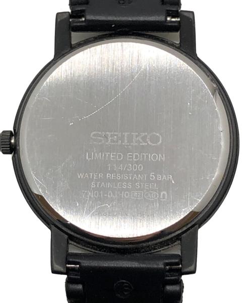 SEIKO（セイコー）SEIKO (セイコー) nano・universe (ナノ・ユニバース) 腕時計 ブラック サイズ:表記なしの古着・服飾アイテム