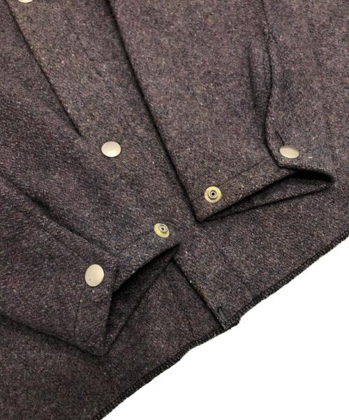 USED（ユーズド）USED (ユーズド) ウールワークジャケット グレー サイズ:Sの古着・服飾アイテム