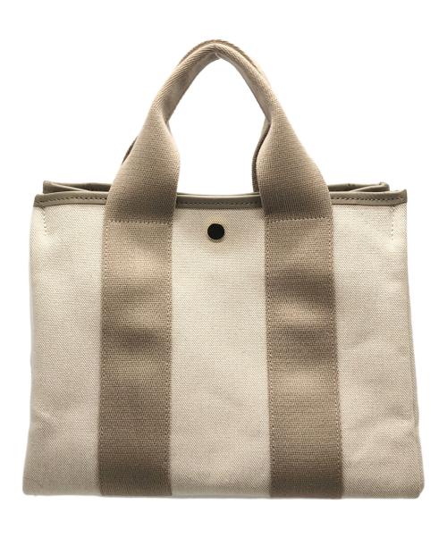 VIOLAd'ORO（ヴィオラドーロ）VIOLAd'ORO (ヴィオラドーロ) キャンバストートバッグ ベージュ サイズ:表記なしの古着・服飾アイテム