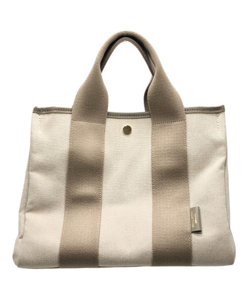 VIOLAd'ORO（ヴィオラドーロ）VIOLAd'ORO (ヴィオラドーロ) キャンバストートバッグ ベージュ サイズ:表記なしの古着・服飾アイテム