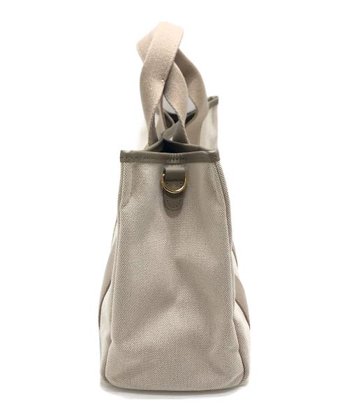 VIOLAd'ORO（ヴィオラドーロ）VIOLAd'ORO (ヴィオラドーロ) キャンバストートバッグ ベージュ サイズ:表記なしの古着・服飾アイテム