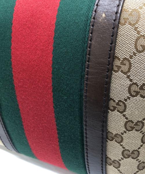 GUCCI（グッチ）GUCCI (グッチ) ボストンバッグ ベージュの古着・服飾アイテム