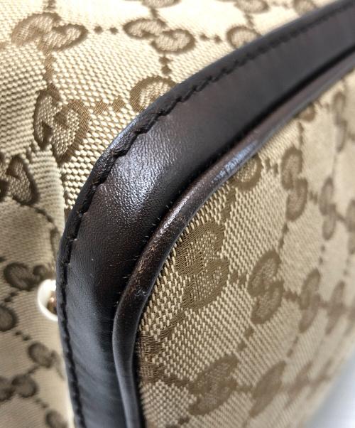 GUCCI（グッチ）GUCCI (グッチ) ボストンバッグ ベージュの古着・服飾アイテム