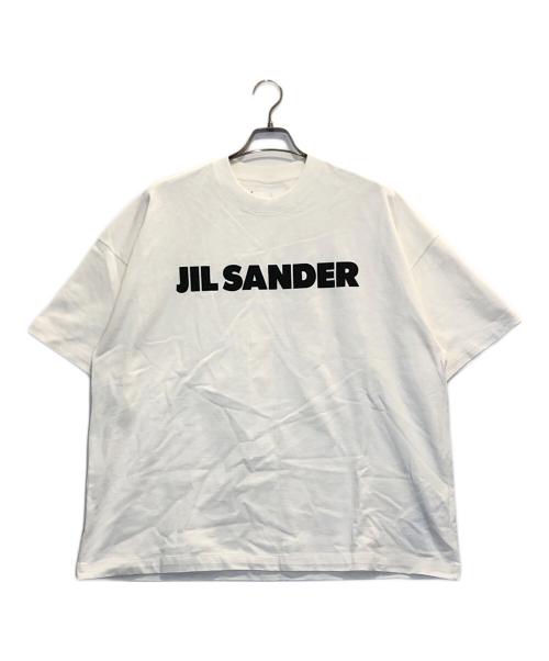 JIL SANDER（ジルサンダー）JIL SANDER (ジルサンダー) ロゴTシャツ ホワイト サイズ:Lの古着・服飾アイテム