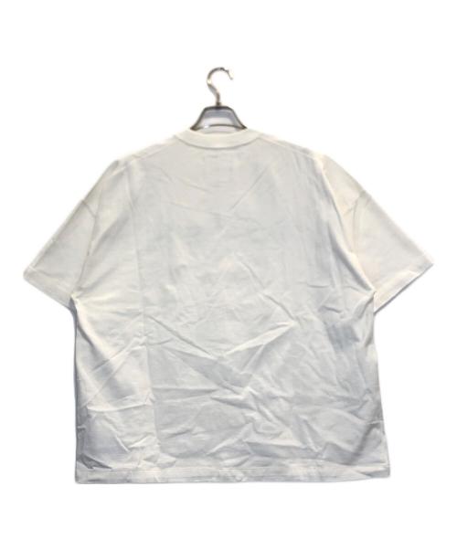 JIL SANDER（ジルサンダー）JIL SANDER (ジルサンダー) ロゴTシャツ ホワイト サイズ:Lの古着・服飾アイテム