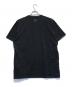 RAF SIMONS (ラフシモンズ) ビッグフィットRロゴTシャツ ブラック サイズ:L 未使用品：20000円