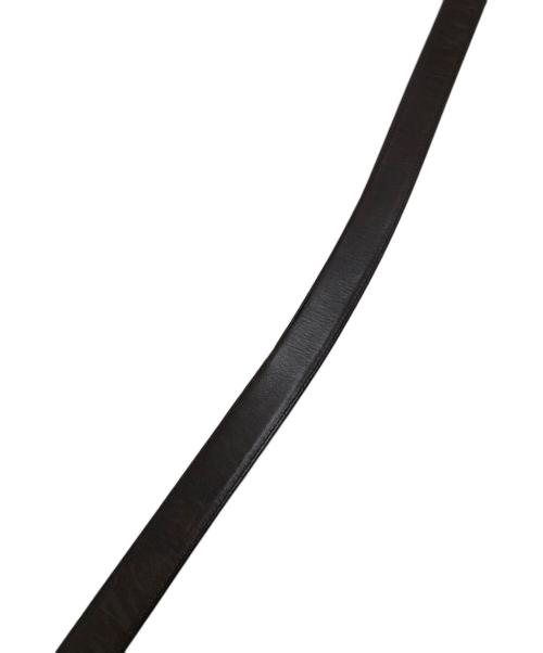 J.M.WESTON（ジェイエムウエストン）J.M.WESTON (ジェイエムウエストン) レザーベルト ブラック サイズ:L-90の古着・服飾アイテム