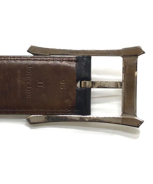 JOHN LOBB（ジョンロブ）JOHN LOBB (ジョンロブ) ベルト ブラック サイズ:95の古着・服飾アイテム