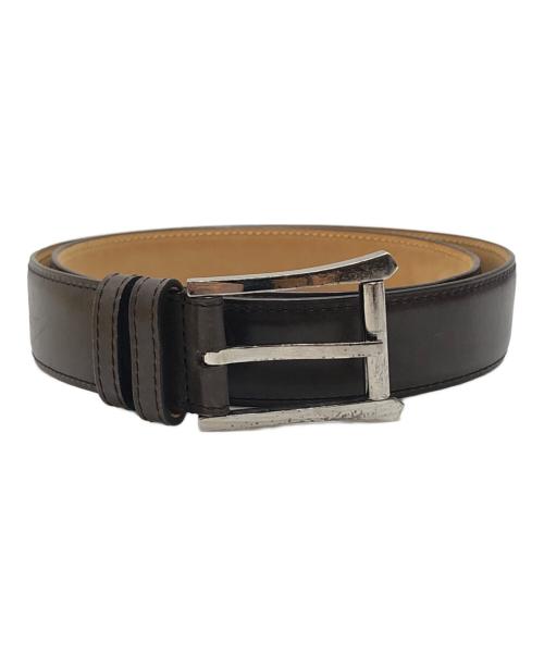 JOHN LOBB（ジョンロブ）JOHN LOBB (ジョンロブ) レザーベルト ブラウン サイズ:85の古着・服飾アイテム