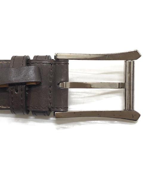 JOHN LOBB（ジョンロブ）JOHN LOBB (ジョンロブ) レザーベルト ブラウン サイズ:85の古着・服飾アイテム