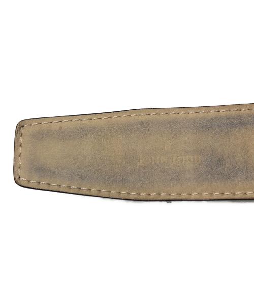 JOHN LOBB（ジョンロブ）JOHN LOBB (ジョンロブ) レザーベルト ブラック サイズ:95の古着・服飾アイテム