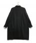 Lui's (ルイス) サイドスリットビッグシルエットシャツコート ブラック サイズ:F：5000円