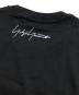 中古・古着 YOHJI YAMAMOTO (ヨウジヤマモト) Tシャツ ブラック サイズ:2：5000円