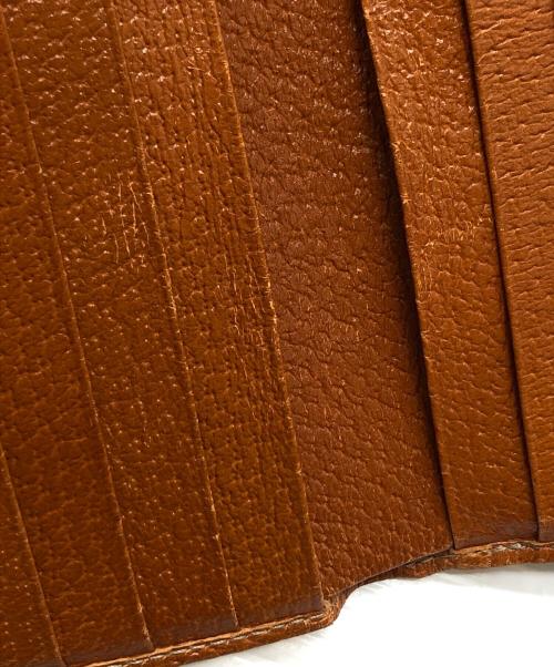 GUCCI（グッチ）GUCCI (グッチ) 二つ折り財布 ブラウンの古着・服飾アイテム