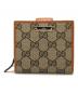 GUCCI（グッチ）の古着「二つ折り財布」｜ブラウン