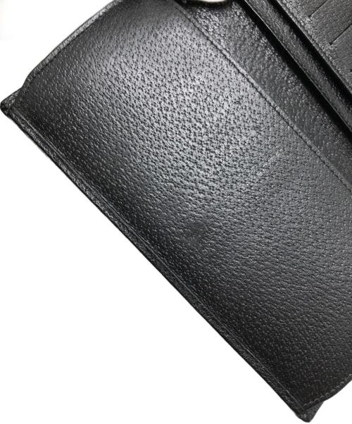 GUCCI（グッチ）GUCCI (グッチ) 長財布 ブラックの古着・服飾アイテム