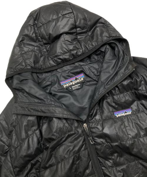 Patagonia（パタゴニア）Patagonia (パタゴニア) ナノパフフーディ ブラック サイズ:Lの古着・服飾アイテム