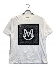 MONCLER（モンクレール）の古着「バンダナTシャツ」｜ブラック