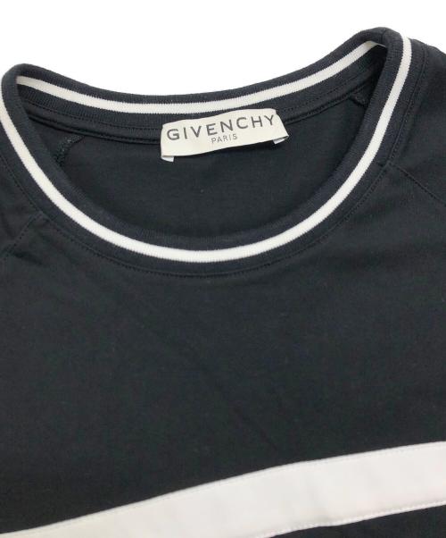GIVENCHY（ジバンシィ）GIVENCHY (ジバンシィ) 4G コントラスト スリム Tシャツ ブラック サイズ:Lの古着・服飾アイテム