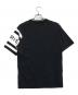 GIVENCHY (ジバンシィ) 4G コントラスト スリム Tシャツ ブラック サイズ:L：13000円