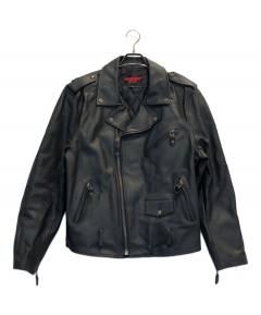 中古・古着通販】LIBEIRO (リベイロ) ダブルライダースジャケット